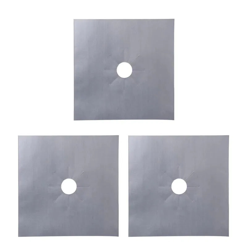 protège plaque cuisinière adhésif gris noir lisse moderne non stick réutilisable eco friendly