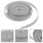 ruban rideau gris clair tissé finement moderne maison chic decoration interieur