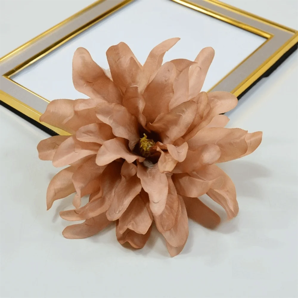 fleurs artificielles rouge bleu beige blanc orange rose violet modernes décoration intérieure boîte 15cm