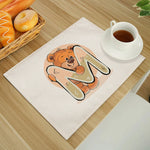 Set de table personnalisable enfant alphabet