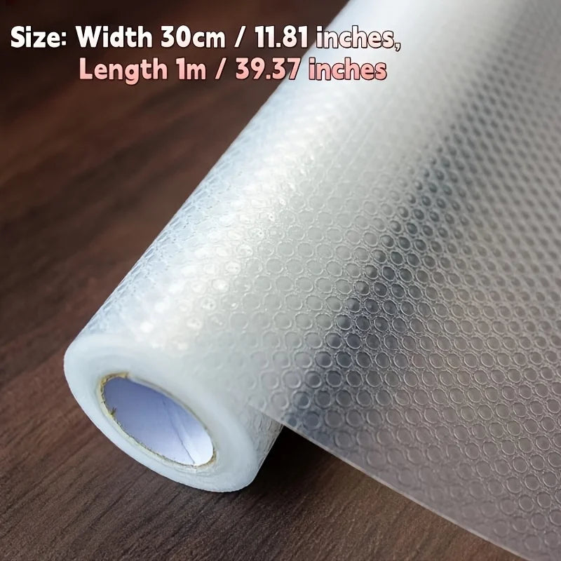 tapis sol protection eva transparent moderne grille cercles adhésif cuisine tiroirs placards facile