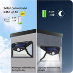 lampe solaire noire quadrillée moderne extérieur autonomie source solaire