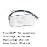 driver led blanc 280ma 20 40w rond moderne câbles certification fcc rohs