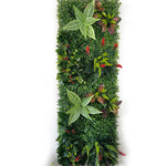 panneau mural pelouse artificielle plante décorative jardin intérieur extérieur décoration murale fleurs vertes artificielles