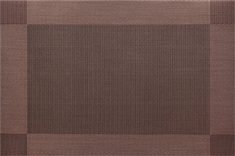 tapis table moderne rectangle gris marron bleu noir beige argent rayures horizontales durable vinyle
