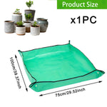 tapis jardinage vert texture tissée pratique anti fuite pliante réutilisableextérieurintérieur