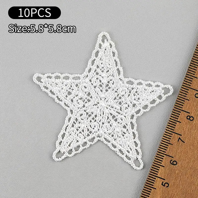dentelles blanches motifs floraux traditionnels mariage décoration bricolage projet couture unisexe polyester