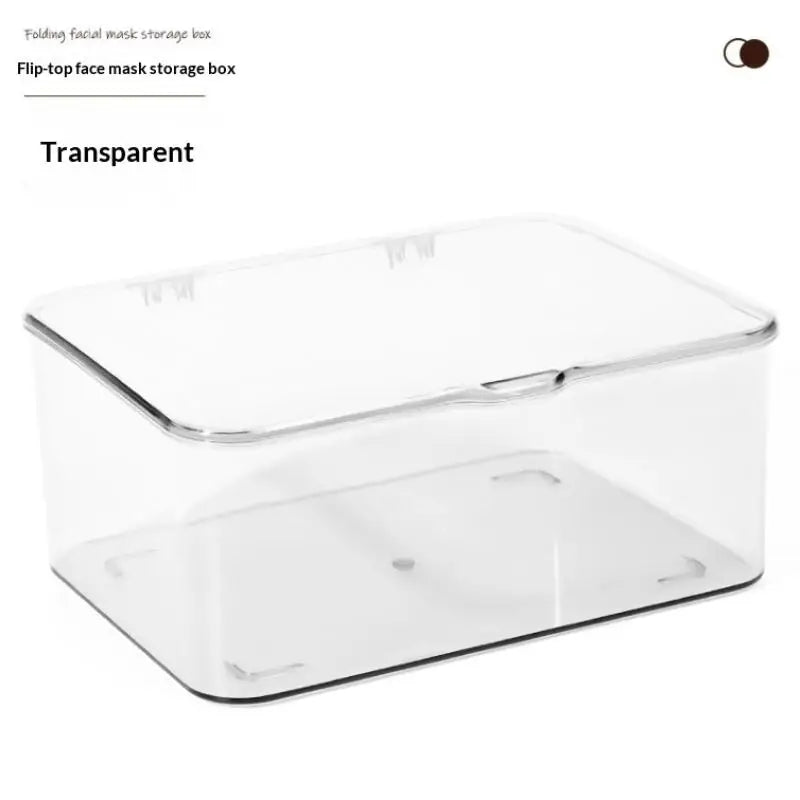 boîtes rangement transparentes modernes clics livres stylos théière tasses masques télécommande