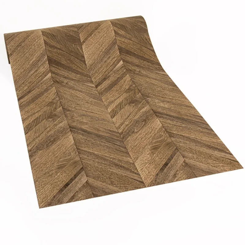 papier décoratif marron rayures diagonales moderne placo bois rectangle usage intérieur mur porte armoire
