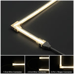Installation facile du connecteur LED COB sans soudure sur ruban LED