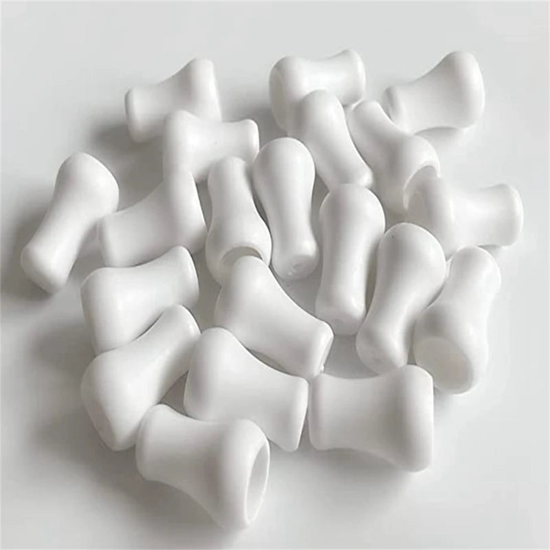polystyrène blanc rondes lisses opaques simples craft bijouterie matériaux artisanales