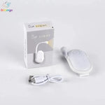 lampe pince led rechargeable usb blanc noir réglable protection yeux moderne