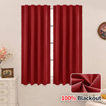 rideau moderne polyester opaque noir uni salon 60x100cm 60x130cm 60x150cm 60x200cm