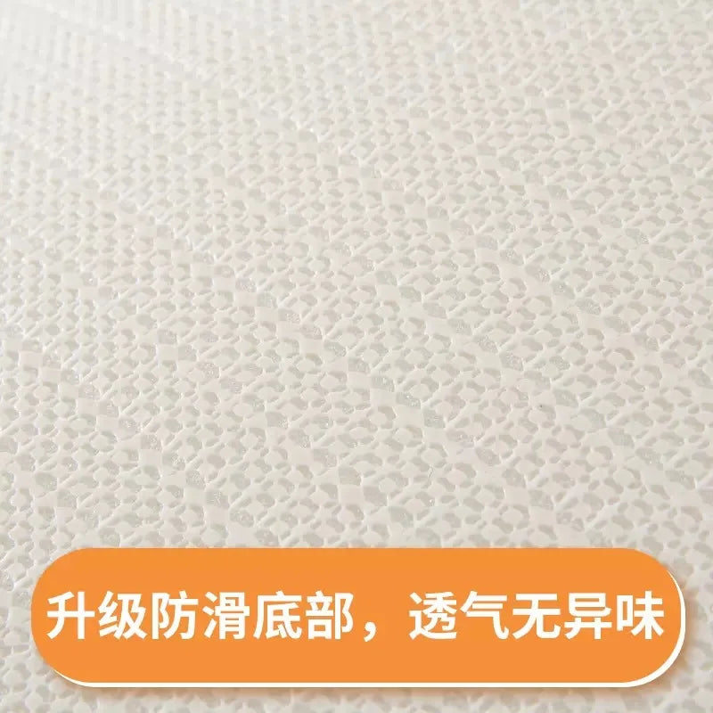 tapis bain doux feuilles fougère relief moderne vert gris polyester