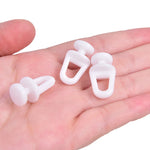 clips fixation blancs minimalistes rideaux 60 pièces accessoires rideau