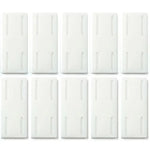 support rallonge électrique adhésif blanc bleu rose vert moderne double