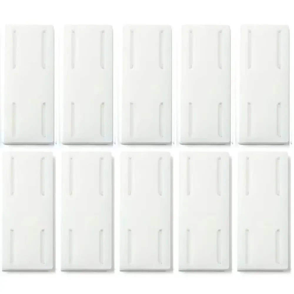 support rallonge électrique adhésif blanc bleu rose vert moderne double