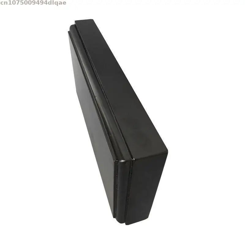 base showcase bois noir classique support décoration plante rangement ornements crafts display stand matériau