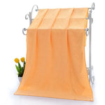 serviette bain ours animaux polyester coton violet jaune rose bleu doux confortable opacité dobby