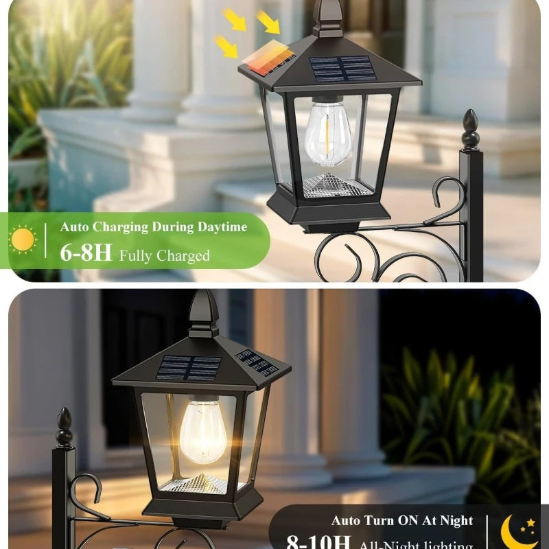 pot fleurs solaires led mural extérieur moderne ornements transparent vintage