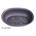 pots bonsaï métal 25cm 35cm grille drainage feuilles vert clair naturel artificielextérieur jardin