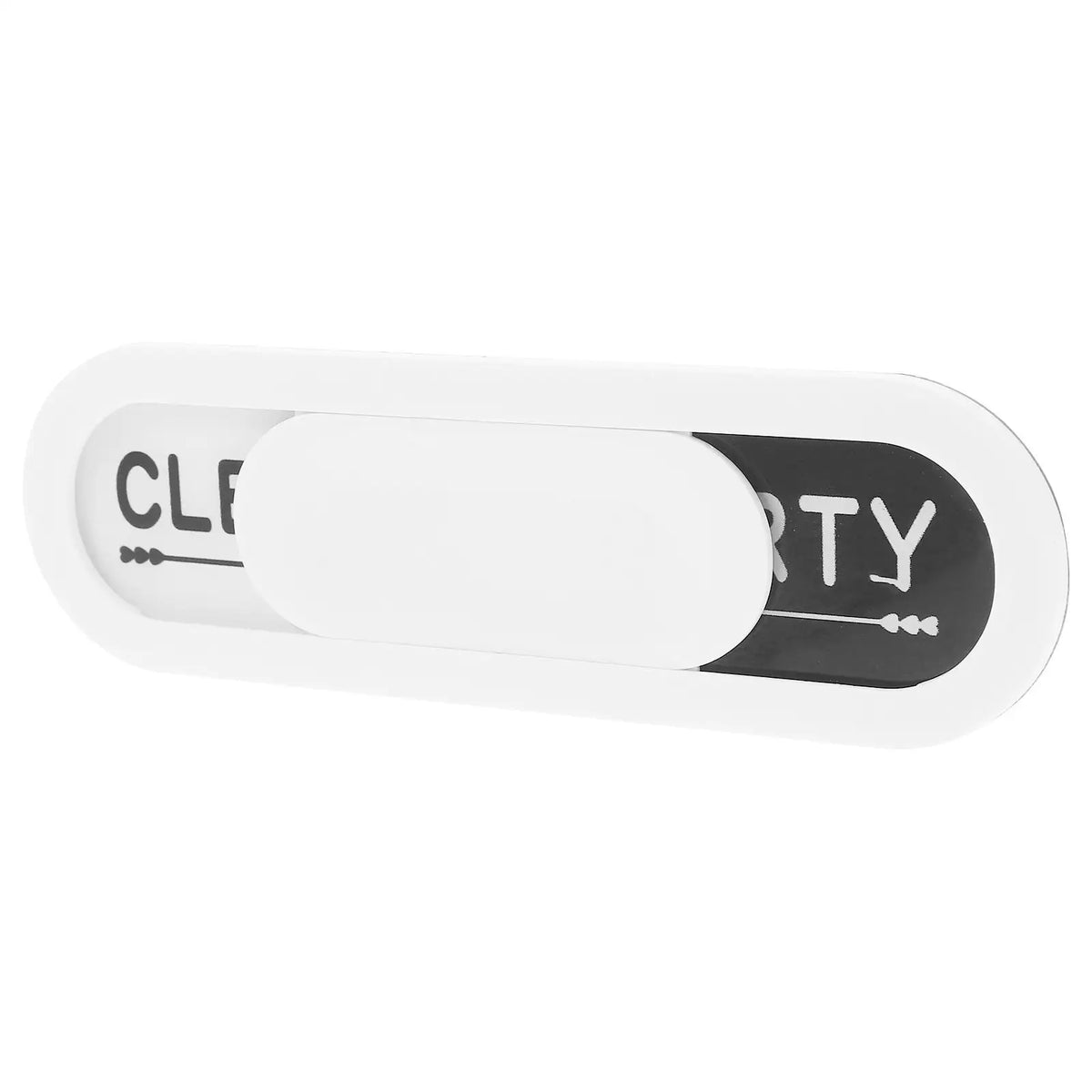 étiquette machine laver adhésive signe propre sale blanc noir modernes flèches textes CLE TY