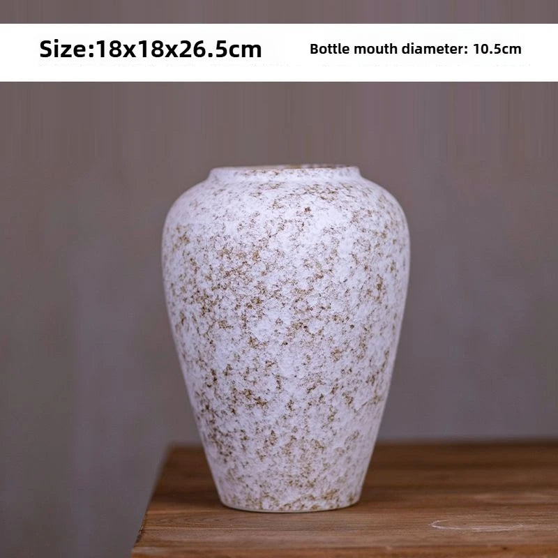 vases céramique blanc beige texture rustique vintage arrangement floralintérieurbranches séchées