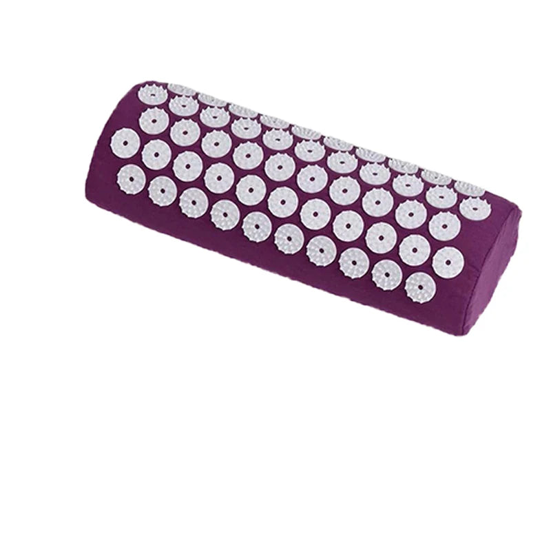 tapis massage acupression relaxation points blancs vert violet bleu moderne ergonomique sac transport