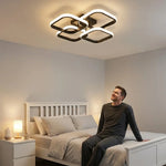 lampe moderne minimaliste noir blanc éclairage intérieur salon chambre