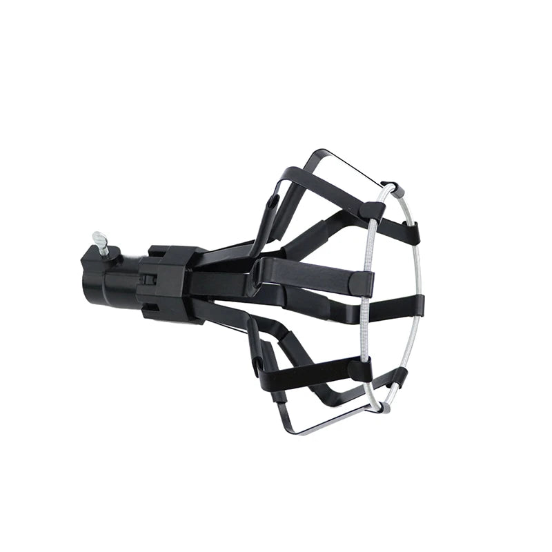 grille fixation industrielle robuste clips pièces noires opaques pommes terre 15cm longueur