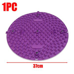 tapis massage points concaves violet vert rose bleu moderne opacité yoga circulation sanguine
