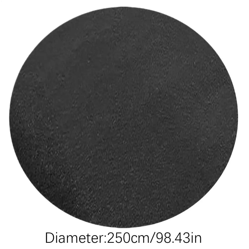 tapis protection piscine noir moderne sol gravier béton bois pierre