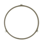 anneau plateau micro onde gris classique clips support robuste rotation facile replacement