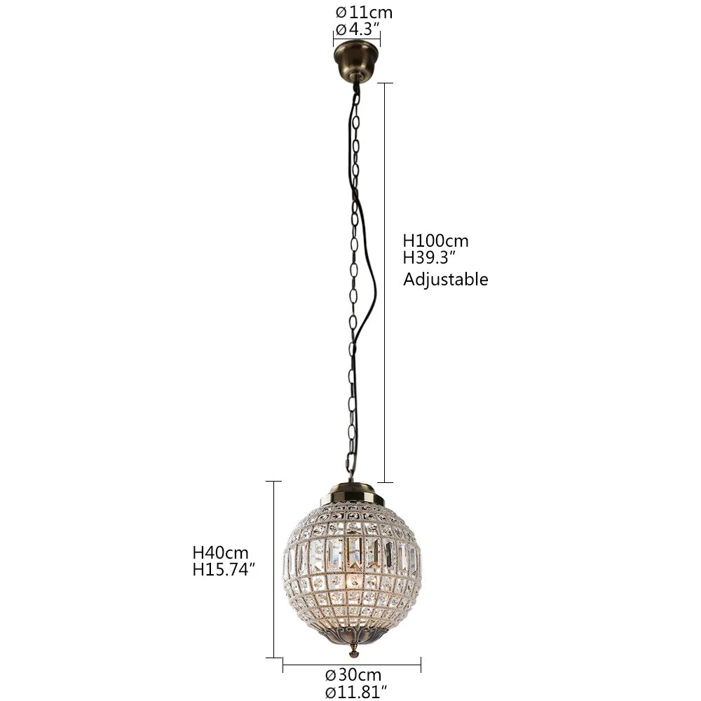 Suspension lumineuse cristal doré classique transparente salon chambre d'hôtel LED 2000 82000 lumens