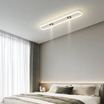 plafonnier led moderne ultra mince bande lumineuse chambre couloir blanc flux lumineux élevé télécommande