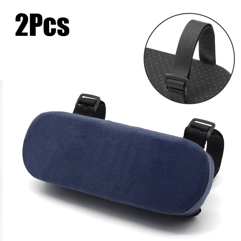 coussin soutien dos tissu noir mousse mémoire forme velcro confortable ergonomique gaming