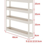 présentoir rangement sacs haltères acier inoxydable blanc moderne 170cm haute capacitééconomique espacement variable