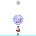 décoration noël motif bonhomme neige clochette pince mèche let it snow merry christmas festive