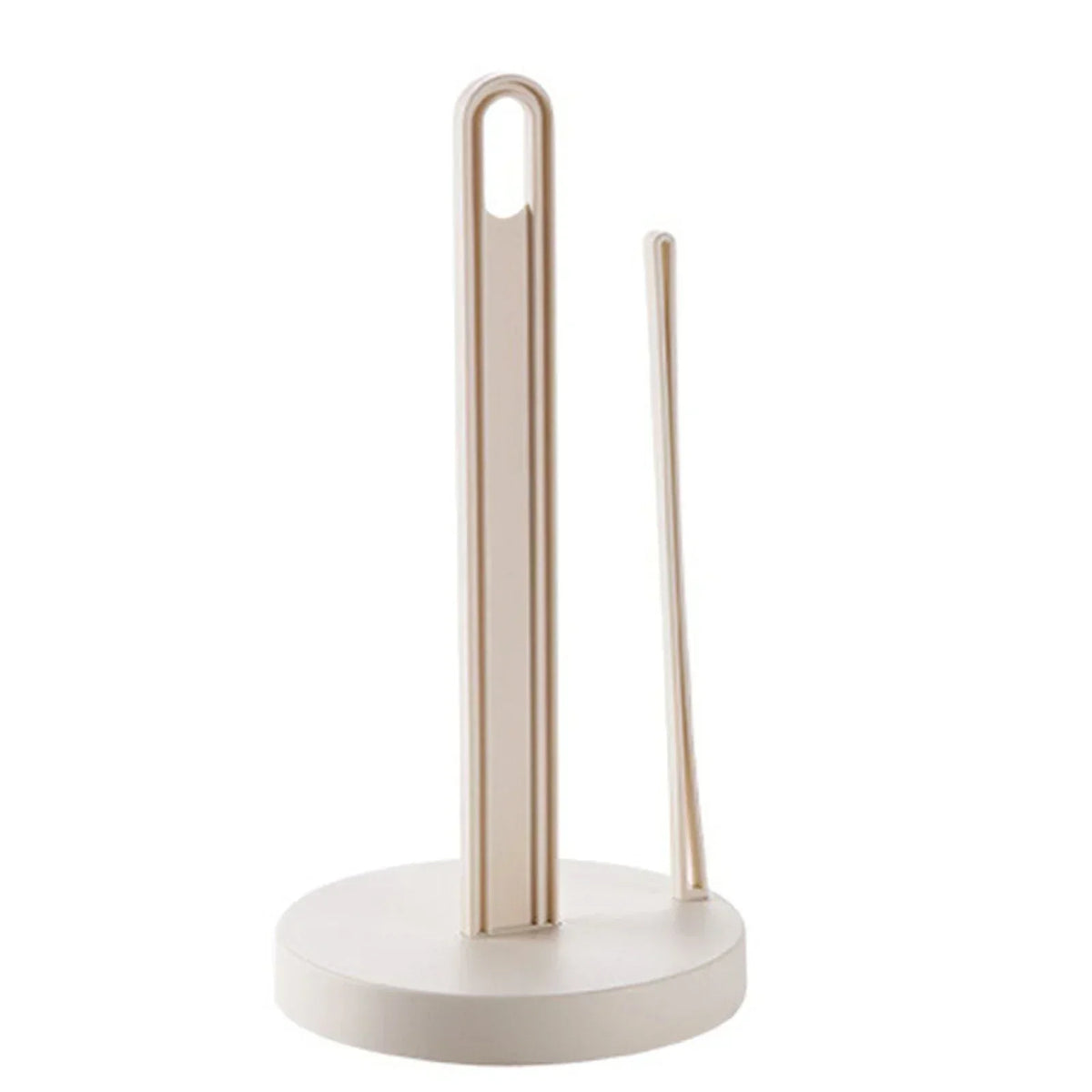 porte rouleau essuie tout blanc moderne cuisine 33cm hauteur 14.5cm largeur minimaliste support papier