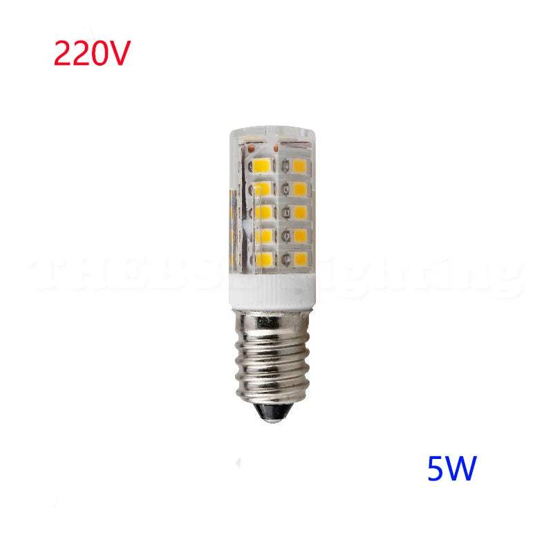 ampoule led e14 blanc froid 5500k 7w 220v carrés dorés moderne jaune