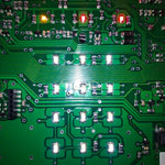 diodes led smd bleu vert rouge blanc chaud jaune rectangulaires 6000k 50000h 100pcs