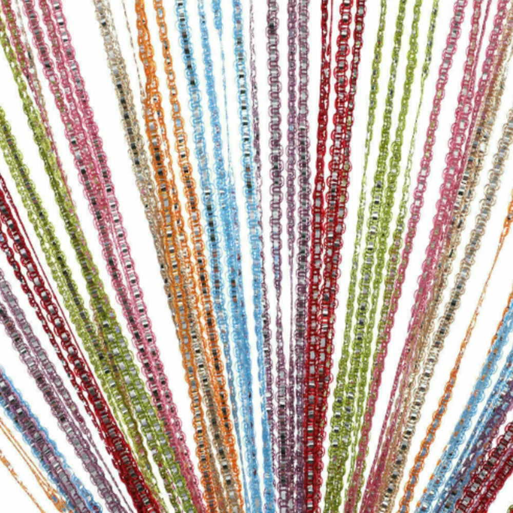 rideau decoratif argenté bohème semi transparent fenetre plateextérieur decoration maison franges vertical bois blanc
