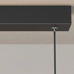 suspension lumineuse moderne spirale noir blanc métal câble 100cm 120cm