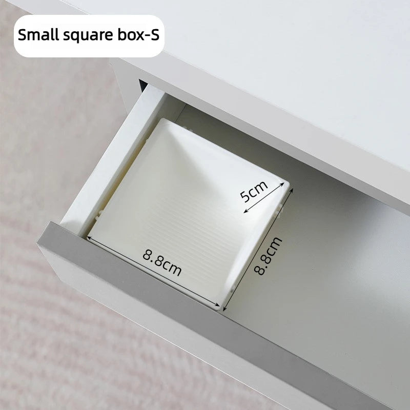 boîtes rangement modulables blancs ridge respectueux environnement utilisation multiple rangement moderne