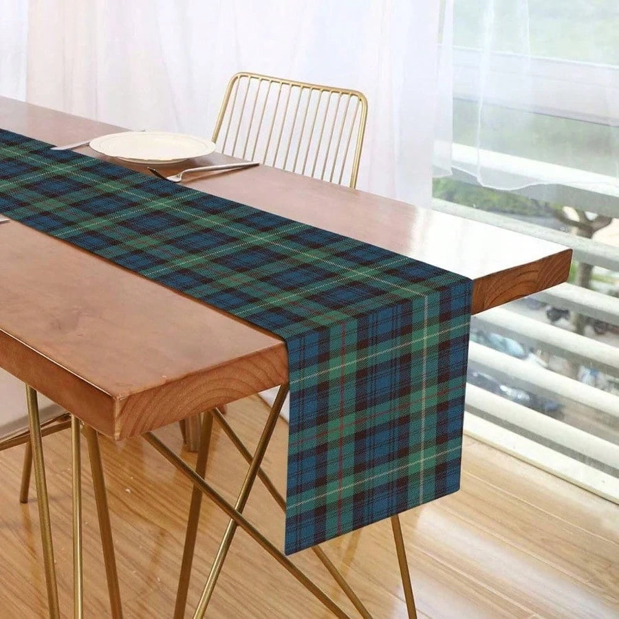 nappe tartan bleu rouge intérieur rustique décoration noël halloween automne Thanksgiving mariage