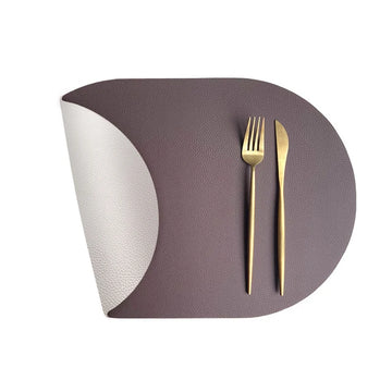 serviettes table vert foncé simili cuir moderne respectueuses l'environnement 44cm 30cm sans fixations fourchettes