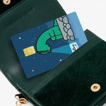 protection carte bancaire autocollant dessin animé crocodile motifs abstraits waterprooche réutilisable