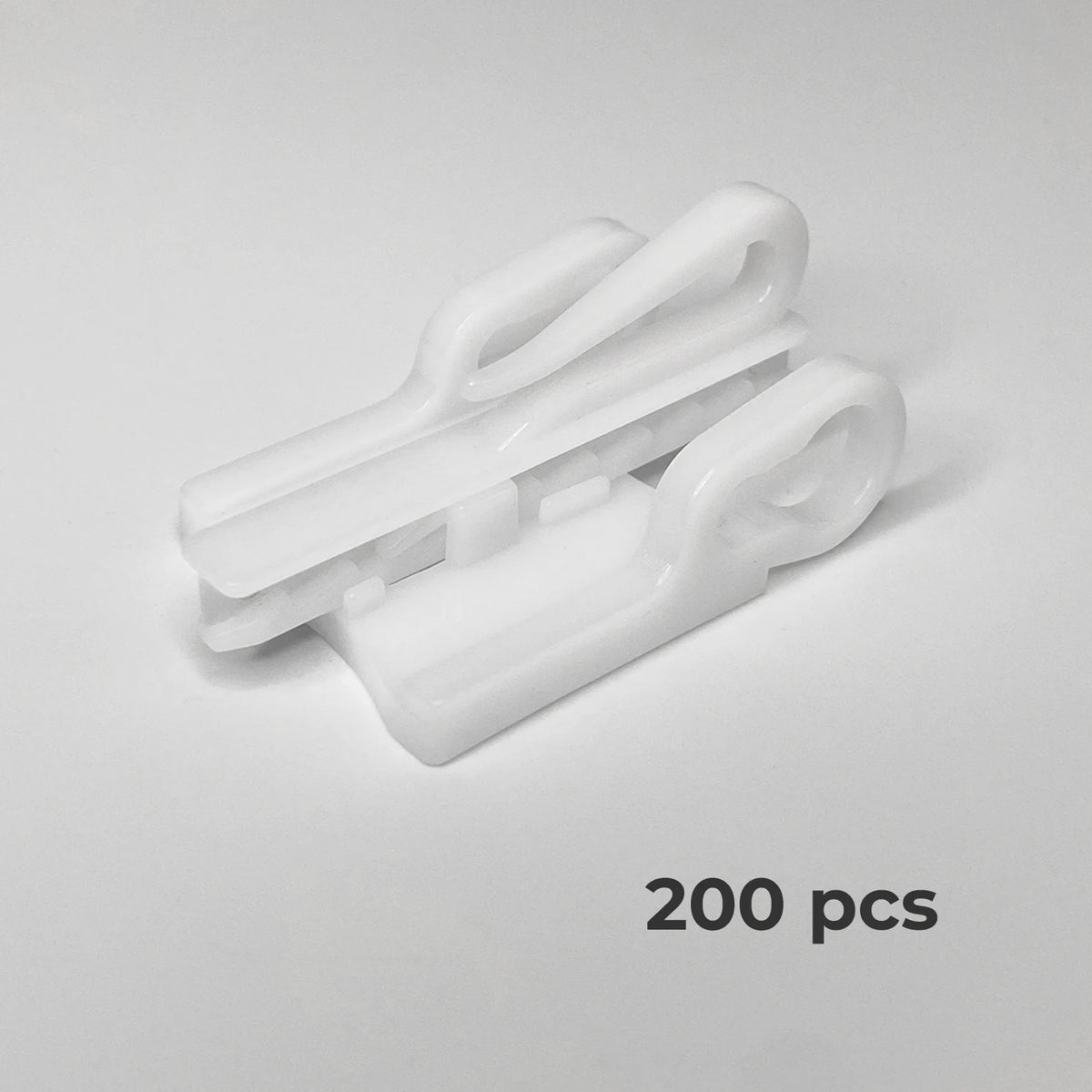 clips rideau ajustables blanc texture tissée opacité moderne clips ruban rideau