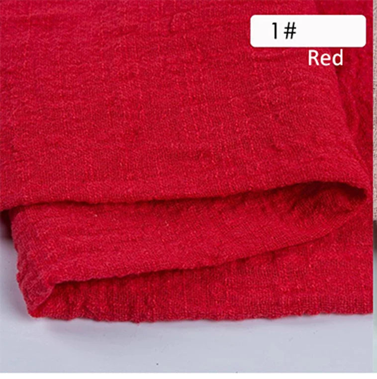 serviettes coton réutilisables rustiques serviettes table maison fête mariage rouge orange