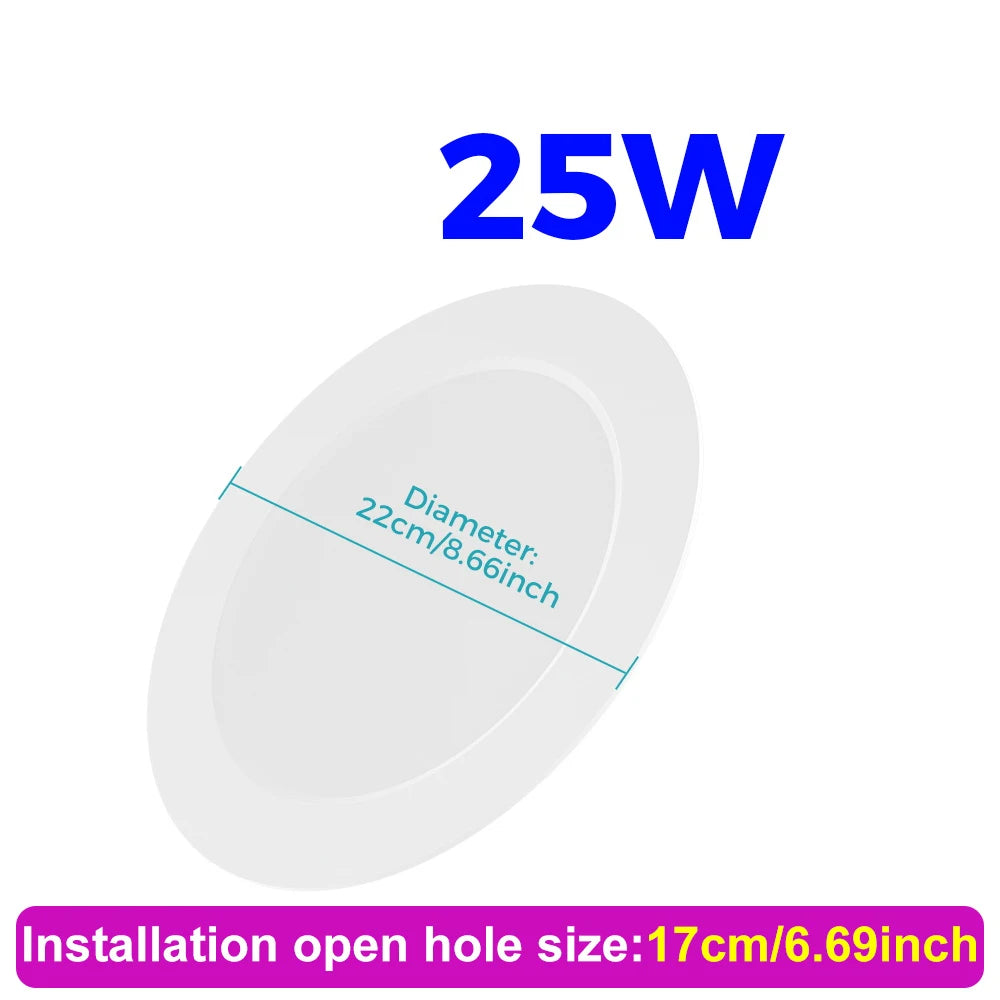 spots led downlight blanc moderne encastrables 220v 5w 10w 15w 20w 25w led haute